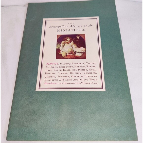 1948 Album #1 The Metropolitan Museum of Art Miniatures, With Unused Stamps - Picture 10 of 13